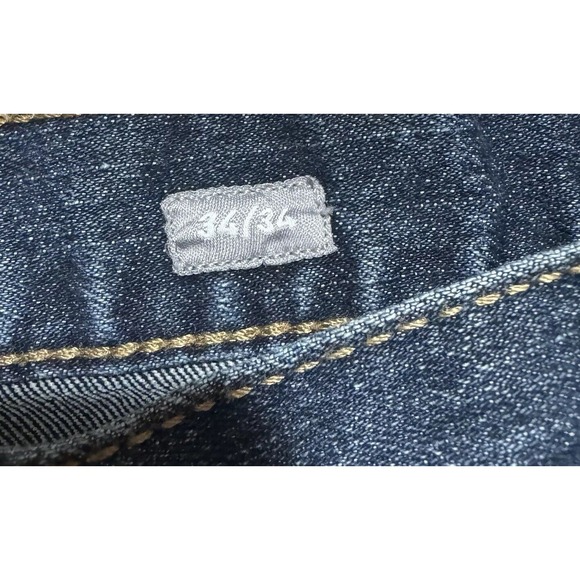 Ariat Jeans Mens 34x34 Blue Rebar M4 Relaxed Boot Workwear Western Cowboy Rodeo - Picture 3 of 11